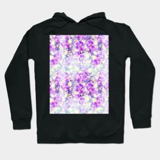 Dreamy Violet Pattern Hoodie